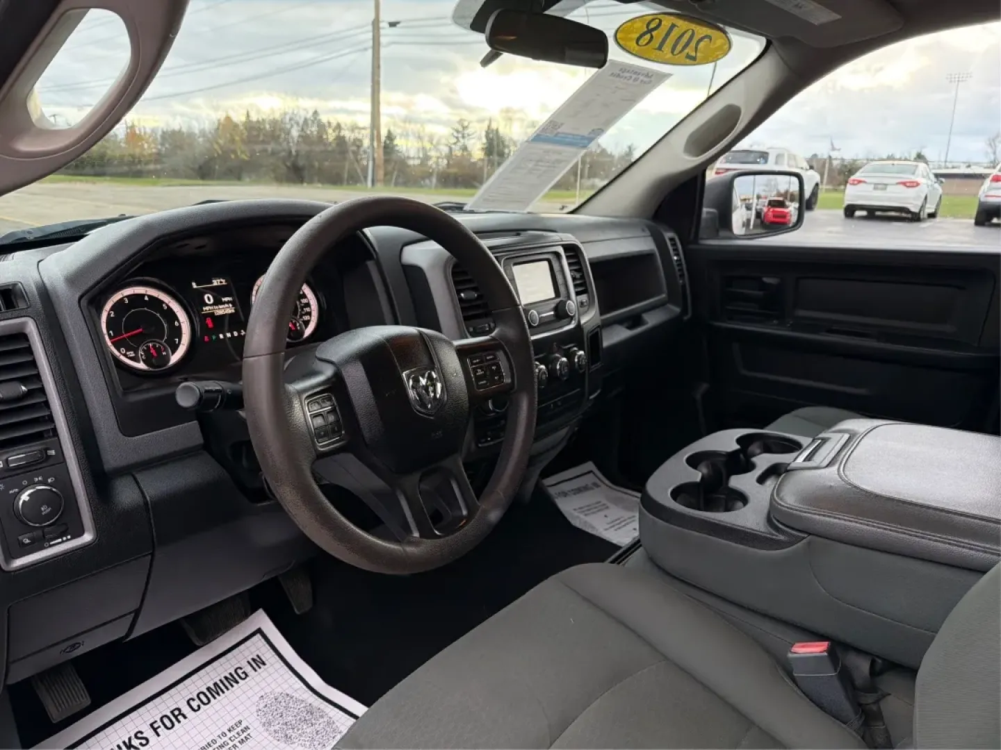 2018 Ram 1500 Express Crew Cab 4x4 5'7 Box (1C6RR7KG7JS) with an Other engine, located at 1230 East Main St, Xenia, OH, 45385, (937) 908-9800, 39.688026, -83.910172 - **Unleash Your Adventurous Side with the 2018 Ram 1500 Express Crew Cab 4x4!** <br /> <br /> If you're a weekend warrior or need a reliable truck for your daily commute, the 2018 Ram 1500 Express Crew Cab is ready to take on any challenge you throw its way. Perfect for outdoor enthusiasts and growin - Photo#9