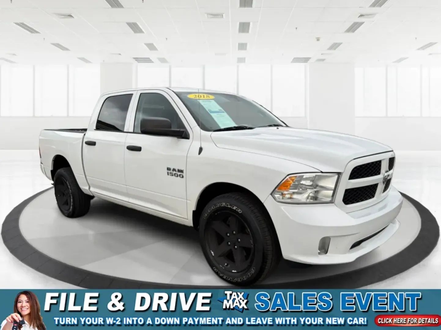 2018 Ram 1500 Express Crew Cab 4x4 5'7 Box (1C6RR7KG7JS) with an Other engine, located at 1230 East Main St, Xenia, OH, 45385, (937) 908-9800, 39.688026, -83.910172 - **Unleash Your Adventurous Side with the 2018 Ram 1500 Express Crew Cab 4x4!** <br /> <br /> If you're a weekend warrior or need a reliable truck for your daily commute, the 2018 Ram 1500 Express Crew Cab is ready to take on any challenge you throw its way. Perfect for outdoor enthusiasts and growin - Photo#0
