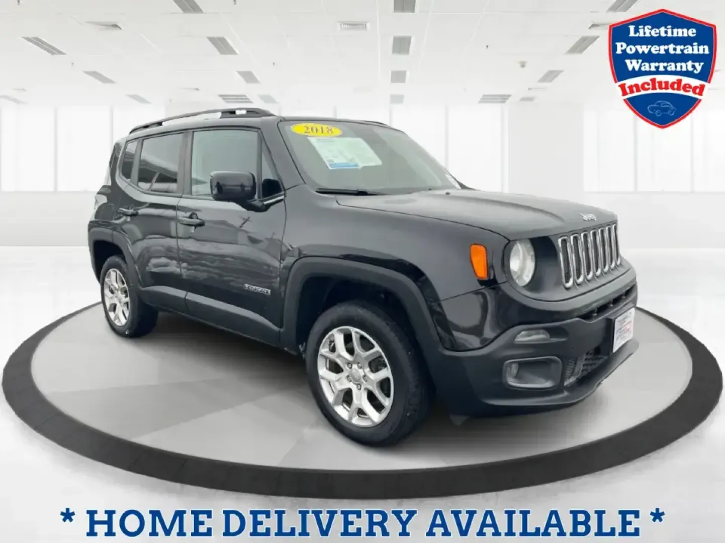 2018 Jeep Renegade Latitude 4x4 (ZACCJBBB5JP) with an 2.4L L4 DOHC 16V engine, 6M transmission, located at 8750 N County Rd 25A, Piqua, OH, 45356, (937) 908-9800, 40.164391, -84.232513 - **Explore New Adventures with the 2018 Jeep Renegade Latitude 4x4!**<br /> <br /> Are you ready to elevate your adventures with a vehicle that perfectly balances style, comfort, and capability? Look no further than this striking 2018 Jeep Renegade Latitude 4x4, available now at Advantage Car and Cre - Photo#0