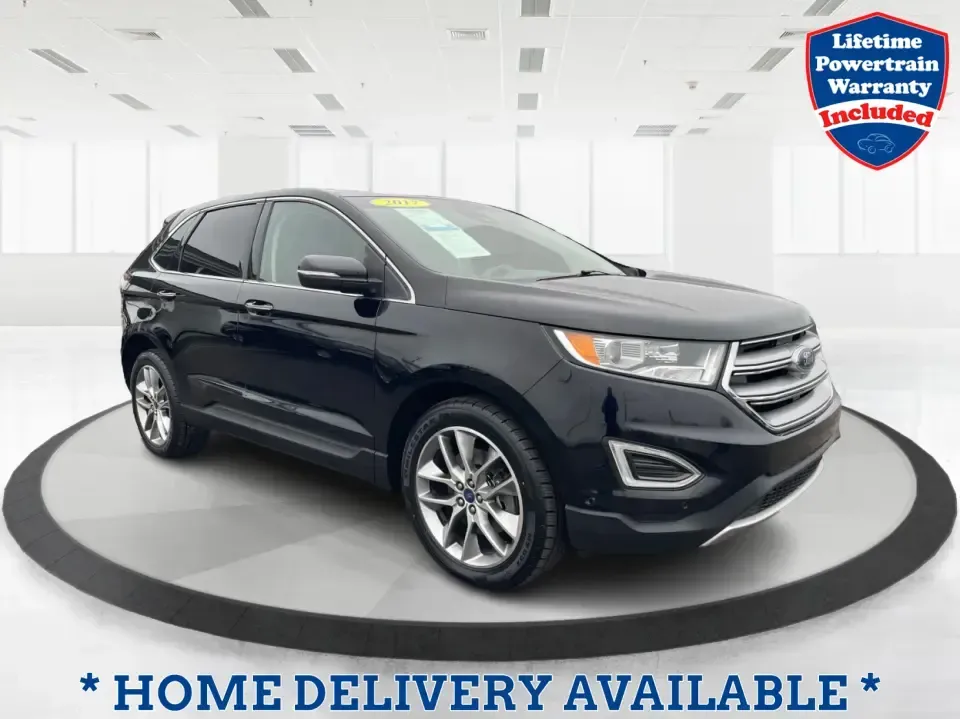 2017 Ford Edge Titanium (2FMPK4K86HB) with an 3.5L V6 DOHC 24V engine, 6A transmission, located at 8750 N County Rd 25A, Piqua, OH, 45356, (937) 908-9800, 40.164391, -84.232513 - Unleash your adventurous spirit with the 2017 Ford Edge Titanium SUV, now available at Advantage Car and Credit in New Carlisle, OH! This versatile vehicle is perfect for families on the go, commuters looking for comfort, or anyone who enjoys weekend adventures. With a spacious interior and robust c - Photo#0
