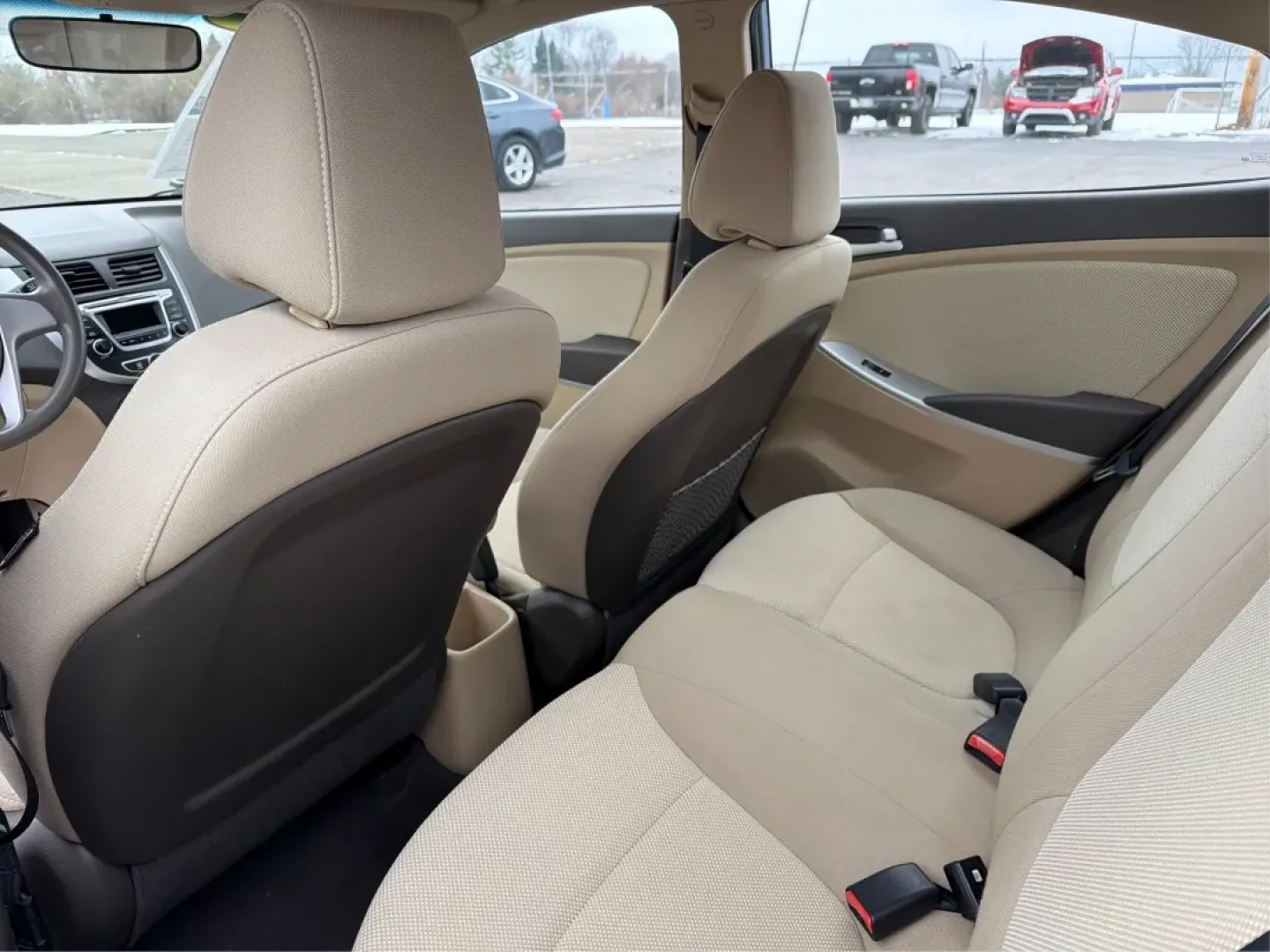 2014 Hyundai Accent GLS (KMHCT4AE6EU) with an 1.6L I-4 gasoline direct injection engine, located at 4508 South Dixie Dr, Moraine, OH, 45439, (937) 908-9800, 39.689976, -84.218452 - Discover the perfect blend of reliability and style with the 2014 Hyundai Accent GLS, an exceptional sedan ideally suited for budget-conscious buyers and those embarking on new journeys. Whether you're navigating the bustling streets of Moraine, OH, or taking a scenic drive through nearby Dayton, th - Photo#9