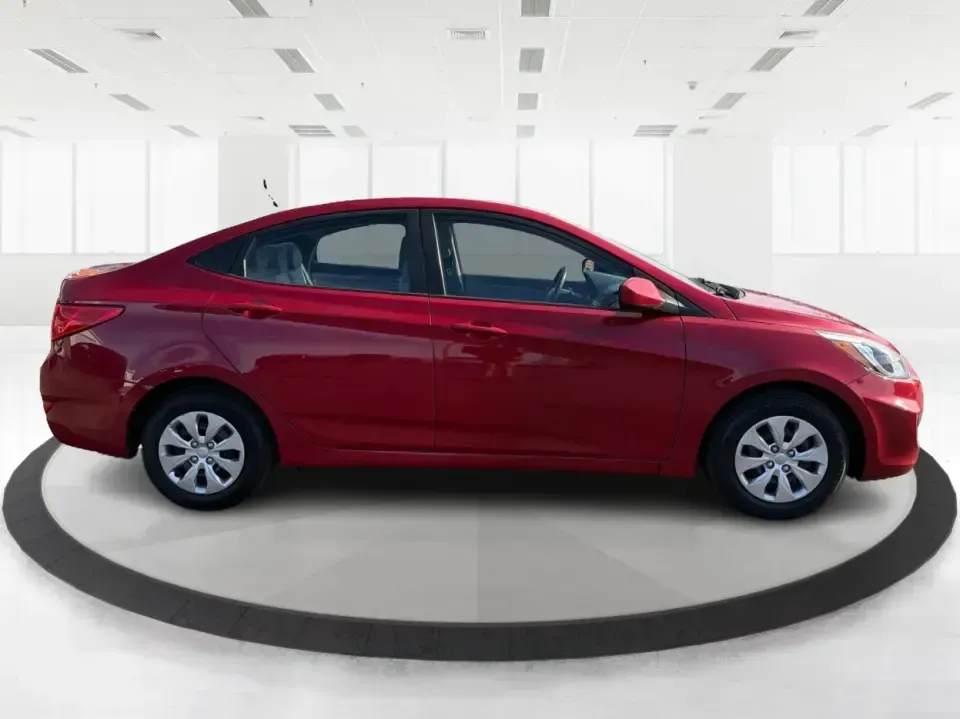 2016 Hyundai Accent SE (KMHCT4AE7GU) with an 1.6L I-4 gasoline direct injection engine, 6A transmission, located at 880 E. National Road, Vandalia, OH, 45377, (937) 908-9800, 39.891918, -84.183594 - Need a smart, budget-friendly commuter that still feels comfortable for everyday life around Vandalia and the Dayton area? This **2016 Hyundai Accent SE** in **Boston Red Metallic** is a practical sedan for busy schedules-perfect for the daily run up **I75**, quick errands along **E. National Road** - Photo#1
