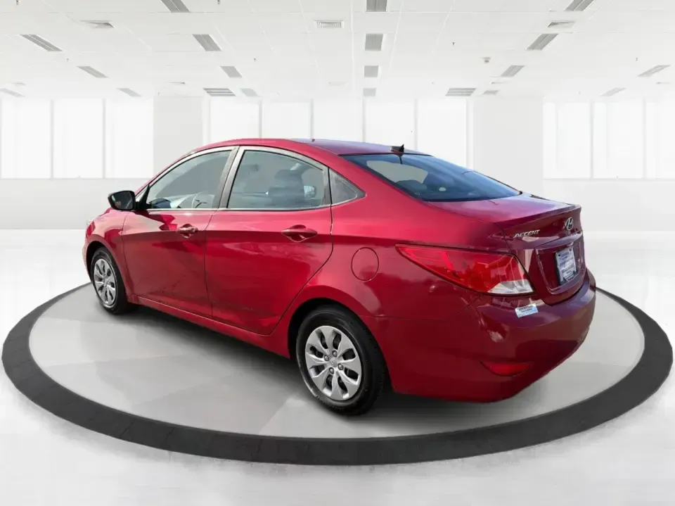 2016 Hyundai Accent SE (KMHCT4AE7GU) with an 1.6L I-4 gasoline direct injection engine, 6A transmission, located at 880 E. National Road, Vandalia, OH, 45377, (937) 908-9800, 39.891918, -84.183594 - Need a smart, budget-friendly commuter that still feels comfortable for everyday life around Vandalia and the Dayton area? This **2016 Hyundai Accent SE** in **Boston Red Metallic** is a practical sedan for busy schedules-perfect for the daily run up **I75**, quick errands along **E. National Road** - Photo#4