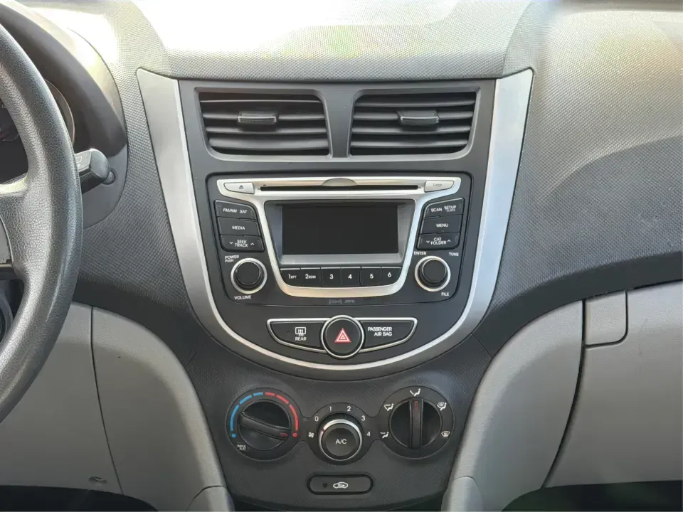 2016 Hyundai Accent SE (KMHCT4AE7GU) with an 1.6L I-4 gasoline direct injection engine, 6A transmission, located at 880 E. National Road, Vandalia, OH, 45377, (937) 908-9800, 39.891918, -84.183594 - Need a smart, budget-friendly commuter that still feels comfortable for everyday life around Vandalia and the Dayton area? This **2016 Hyundai Accent SE** in **Boston Red Metallic** is a practical sedan for busy schedules-perfect for the daily run up **I75**, quick errands along **E. National Road** - Photo#13