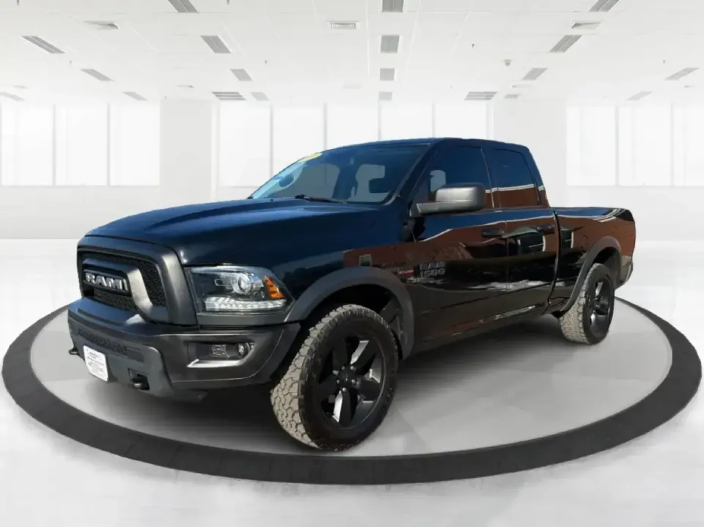 2019 Ram 1500 Warlock Quad Cab 4x4 6'4 Box (1C6RR7GT7KS) with an 5.7L V8 OHV 16V engine, 8A transmission, located at 1951 S Dayton Lakeview Rd., New Carlisle, OH, 45344, (937) 908-9800, 39.890999, -84.050255 - If your weekends revolve around hauling gear to Buck Creek State Park, towing a trailer to a jobsite, or packing up the family for a road trip out I70, this 2019 Ram 1500 Warlock Quad Cab 4x4 is the kind of truck that fits real life in New Carlisle. With its bold Brilliant Black Crystal Pearlcoat fi- Photo#8