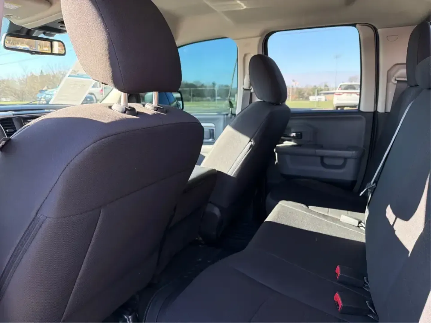 2019 Ram 1500 Warlock Quad Cab 4x4 6'4 Box (1C6RR7GT7KS) with an 5.7L V8 OHV 16V engine, 8A transmission, located at 1951 S Dayton Lakeview Rd., New Carlisle, OH, 45344, (937) 908-9800, 39.890999, -84.050255 - If your weekends revolve around hauling gear to Buck Creek State Park, towing a trailer to a jobsite, or packing up the family for a road trip out I70, this 2019 Ram 1500 Warlock Quad Cab 4x4 is the kind of truck that fits real life in New Carlisle. With its bold Brilliant Black Crystal Pearlcoat fi- Photo#10