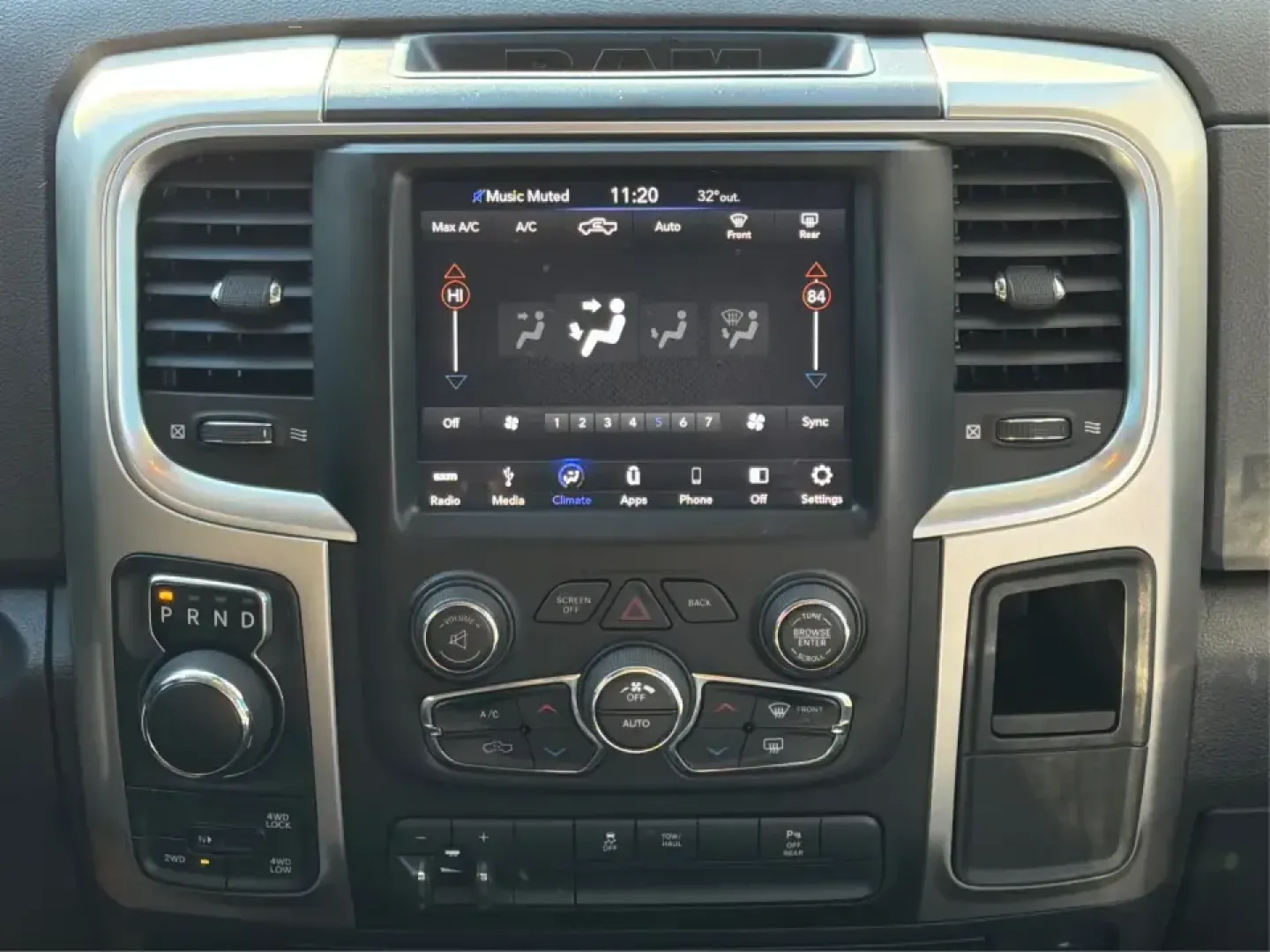 2019 Ram 1500 Warlock Quad Cab 4x4 6'4 Box (1C6RR7GT7KS) with an 5.7L V8 OHV 16V engine, 8A transmission, located at 1951 S Dayton Lakeview Rd., New Carlisle, OH, 45344, (937) 908-9800, 39.890999, -84.050255 - If your weekends revolve around hauling gear to Buck Creek State Park, towing a trailer to a jobsite, or packing up the family for a road trip out I70, this 2019 Ram 1500 Warlock Quad Cab 4x4 is the kind of truck that fits real life in New Carlisle. With its bold Brilliant Black Crystal Pearlcoat fi- Photo#12