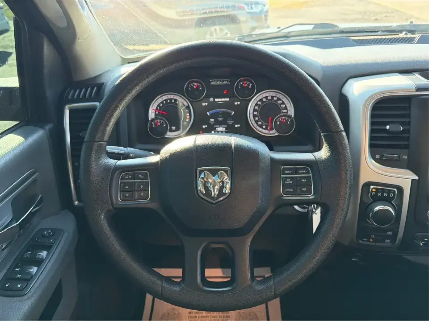 2019 Ram 1500 Warlock Quad Cab 4x4 6'4 Box (1C6RR7GT7KS) with an 5.7L V8 OHV 16V engine, 8A transmission, located at 1951 S Dayton Lakeview Rd., New Carlisle, OH, 45344, (937) 908-9800, 39.890999, -84.050255 - If your weekends revolve around hauling gear to Buck Creek State Park, towing a trailer to a jobsite, or packing up the family for a road trip out I70, this 2019 Ram 1500 Warlock Quad Cab 4x4 is the kind of truck that fits real life in New Carlisle. With its bold Brilliant Black Crystal Pearlcoat fi- Photo#15