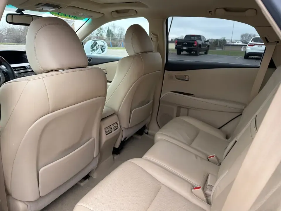 2015 Lexus RX 350 AWD (2T2BK1BA3FC) with an 3.5L V6 DOHC 24V engine, 6-Speed Automatic transmission, located at 8750 N County Rd 25A, Piqua, OH, 45356, (937) 908-9800, 40.164391, -84.232513 - Weekend road trips to Indian Lake, daily commutes down I75, and school-dropoff duty around Piqua all feel more comfortable when you're in a premium SUV that's built for real life. This 2015 Lexus RX 350 F Sport | Crafted Line in Ultra White brings the upscale ride and confident capability many Ohio - Photo#10