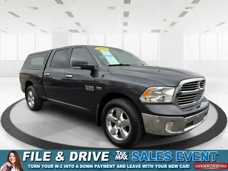 2016 Ram 1500 Big Horn (1C6RR7TTXGS) with an 5.7L V8 OHV 16V engine, 6A transmission, located at 1184 Kauffman Ave, Fairborn, OH, 45324, (937) 908-9800, 39.807072, -84.030914 - **Elevate Your Adventures with the 2016 Ram 1500 Big Horn - Perfect for Any Lifestyle!**<br /> <br /> Are you ready to transform your daily commute or weekend outings? The 2016 Ram 1500 Big Horn is not just a truck; it's a lifestyle enhancer that brings both comfort and capability together seamlessl - Photo#0
