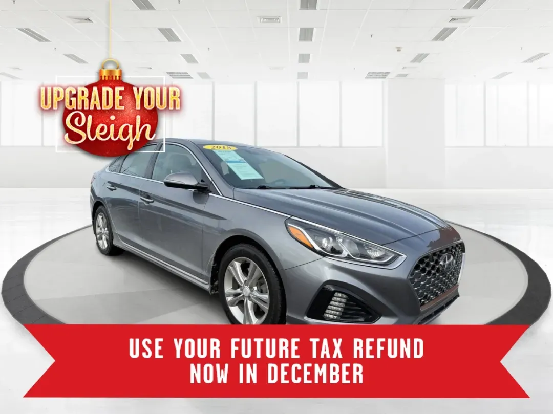 2018 Hyundai Sonata Sport (5NPE34AF6JH) with an 2.4L I-4 gasoline direct injection engine, located at 880 E. National Road, Vandalia, OH, 45377, (937) 908-9800, 39.891918, -84.183594 - **Discover the 2018 Hyundai Sonata Sport: Elevate Your Daily Commute in Style!**<br /> <br /> Are you seeking a vehicle that perfectly balances style, comfort, and reliability for your daily commute or family outings? Look no further than this stunning 2018 Hyundai Sonata Sport, available now at Adv - Photo#0