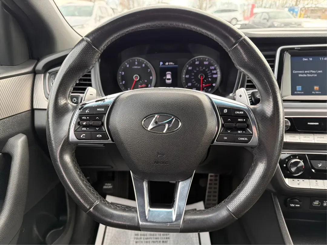 2018 Hyundai Sonata Sport (5NPE34AF6JH) with an 2.4L I-4 gasoline direct injection engine, located at 880 E. National Road, Vandalia, OH, 45377, (937) 908-9800, 39.891918, -84.183594 - **Discover the 2018 Hyundai Sonata Sport: Elevate Your Daily Commute in Style!**<br /> <br /> Are you seeking a vehicle that perfectly balances style, comfort, and reliability for your daily commute or family outings? Look no further than this stunning 2018 Hyundai Sonata Sport, available now at Adv - Photo#15