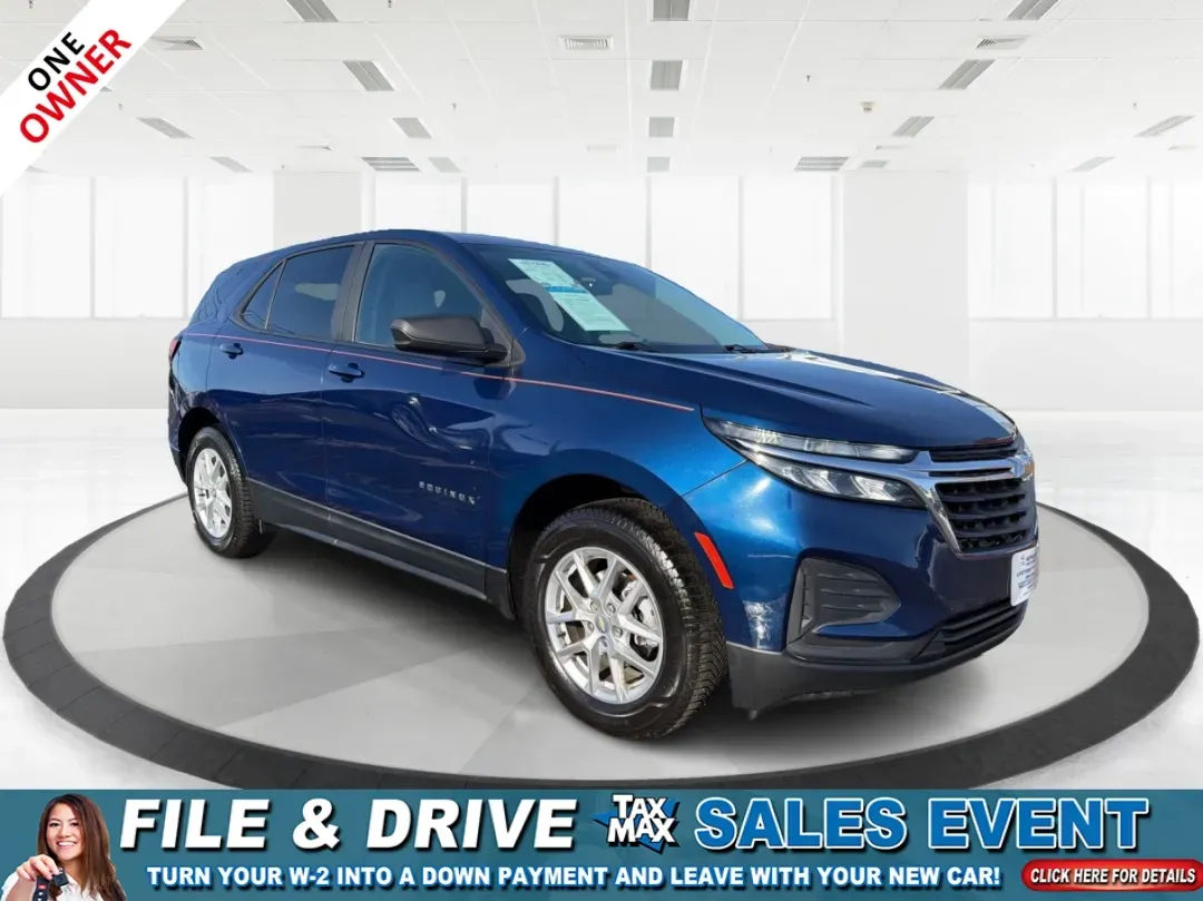 2022 Chevrolet Equinox AWD 1FL (2GNAX5EV4N6) with an 1.5L I-4 gasoline direct injection engine, located at 1951 S Dayton Lakeview Rd., New Carlisle, OH, 45344, (937) 908-9800, 39.890999, -84.050255 - One Owner - Photo#0