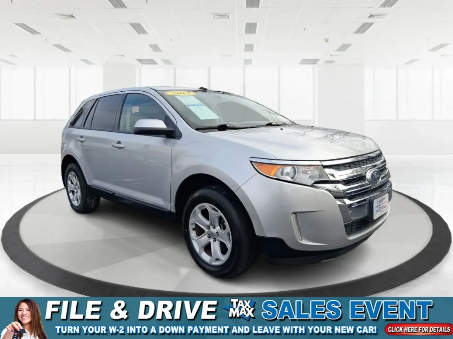 2013 Ford Edge SEL (2FMDK4JC4DB) with an 3.5L V-6 DOHC engine, 6-Speed Automatic transmission, located at 1099 N County Rd 25A , Troy, OH, 45373, (937) 908-9800, 40.057079, -84.212883 - **Explore Every Adventure with the 2013 Ford Edge SEL at Advantage Car and Credit - Troy!**<br /> <br /> Are you ready to elevate your lifestyle with a vehicle that seamlessly blends style, comfort, and functionality? Look no further than the 2013 Ford Edge SEL, available now at Advantage Car and Cr - Photo#0
