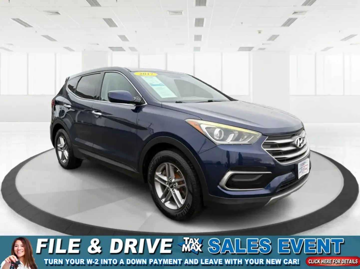 2017 Hyundai Santa Fe 2.4L (5XYZTDLB6HG) with an Theta II 2.4L I-4 gasoline direct injection engine, 6A transmission, located at 1099 N County Rd 25A , Troy, OH, 45373, (937) 908-9800, 40.057079, -84.212883 - **Experience Adventure and Comfort with the 2017 Hyundai Santa Fe at Advantage Car and Credit - Troy!**<br /> <br /> Are you searching for the perfect vehicle that accommodates your active lifestyle? Look no further! The 2017 Hyundai Santa Fe is the ideal SUV for families on the go, weekend adventur - Photo#0