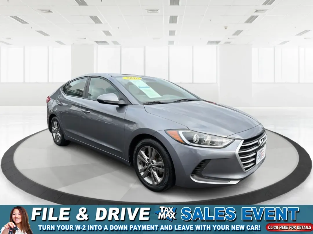 2018 Hyundai Elantra SEL (5NPD84LF2JH) with an Nu 2L I-4 DOHC engine, 6A transmission, located at 4508 South Dixie Dr, Moraine, OH, 45439, (937) 908-9800, 39.689976, -84.218452 - **Discover Your Next Adventure with the 2018 Hyundai Elantra SEL at Advantage Car and Credit - Troy**<br /> <br /> Are you in search of a reliable and stylish sedan for your daily commute, family outings, or weekend getaways? Look no further than the 2018 Hyundai Elantra SEL, available now at Advant - Photo#0