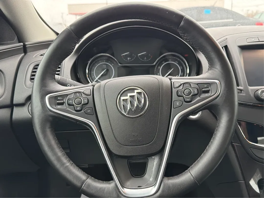 2016 Buick Regal Turbo Premium II (2G4GS5GX7G9) with an 2L I-4 gasoline direct injection engine, located at 8750 N County Rd 25A, Piqua, OH, 45356, (937) 908-9800, 40.164391, -84.232513 - **Discover the Perfect Blend of Luxury and Affordability with This 2016 Buick Regal at Advantage Car and Credit Piqua!**<br /> <br /> Are you in the market for a sophisticated sedan that effortlessly combines style, comfort, and performance? Look no further than this stunning 2016 Buick Regal Turbo - Photo#16