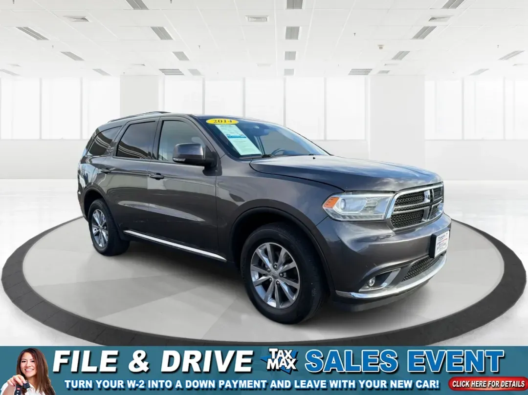 2014 Dodge Durango Limited (1C4RDJDG7EC) with an Other engine, located at 8750 N County Rd 25A, Piqua, OH, 45356, (937) 908-9800, 40.164391, -84.232513 - **Explore the Great Outdoors with the 2014 Dodge Durango Limited at Advantage Car and Credit - Piqua**<br /> <br /> Are you ready to elevate your lifestyle adventures? Imagine hitting the open road with family or friends in the spacious and versatile 2014 Dodge Durango Limited, available now at Adva - Photo#0