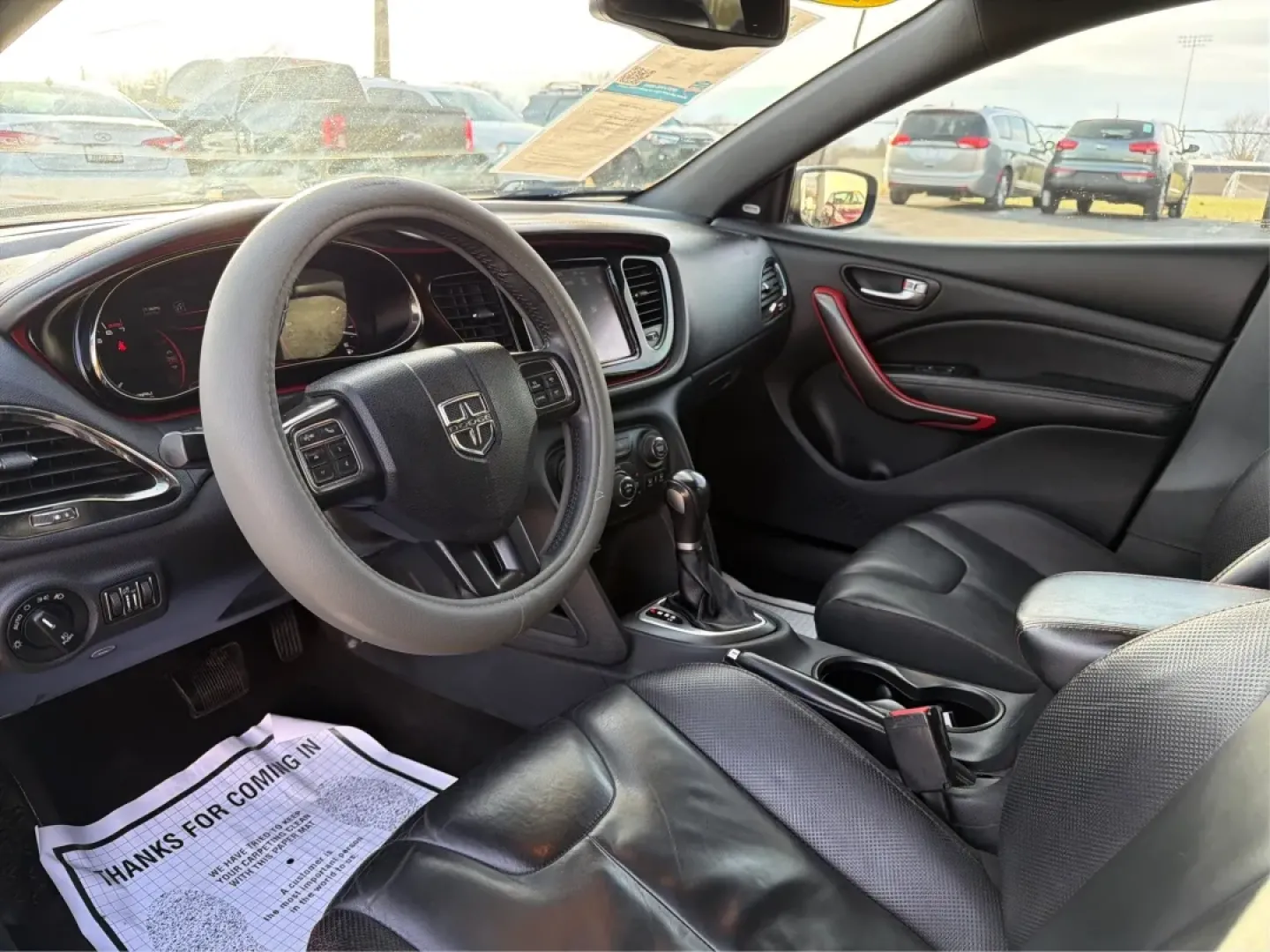 2015 Dodge Dart GT (1C3CDFEB4FD) with an MultiAir 2.4L I-4 variable valve control engine, located at 8750 N County Rd 25A, Piqua, OH, 45356, (937) 908-9800, 40.164391, -84.232513 - Are you in the market for a reliable vehicle that balances style, performance, and practicality? Look no further than the stunning 2015 Dodge Dart GT, available now at Advantage Car and Credit in New Carlisle, OH. This sedan is perfect for anyone seeking a vehicle that can handle daily commutes, fam - Photo#9