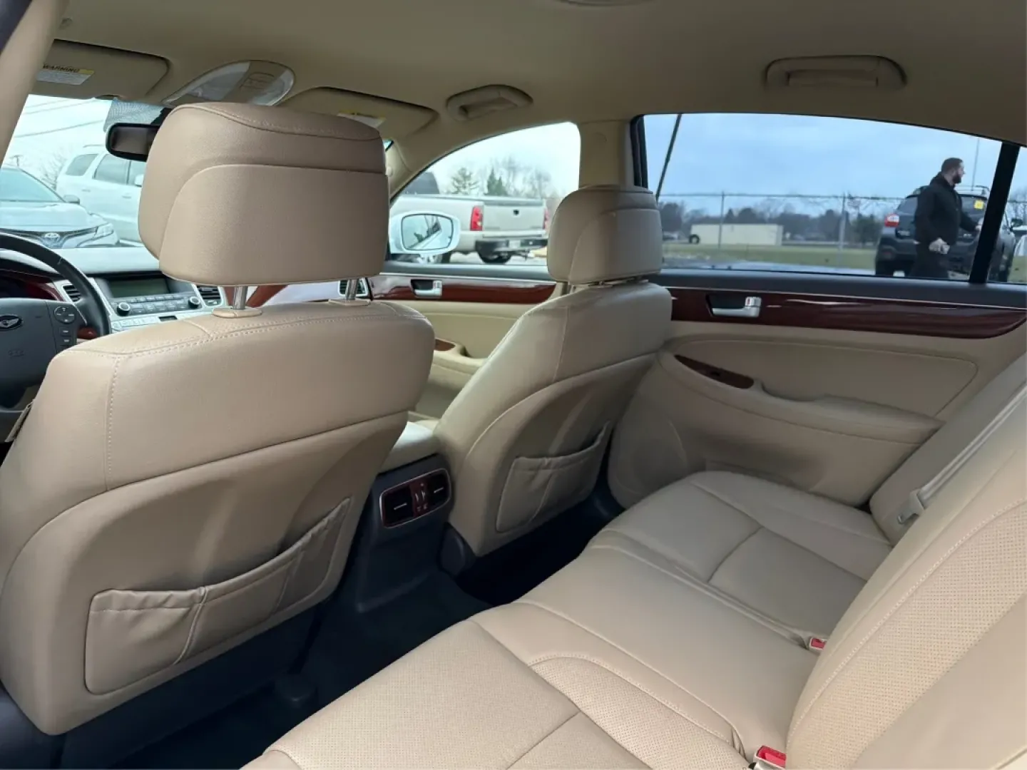 2014 Hyundai Genesis 3.8 (KMHGC4DD8EU) with an 3.8L V-6 gasoline direct injection engine, 6-Speed Automatic transmission, located at 880 E. National Road, Vandalia, OH, 45377, (937) 908-9800, 39.891918, -84.183594 - Elevate your lifestyle with the perfect blend of luxury and reliability! Introducing the stunning 2014 Hyundai Genesis 3.8, a sedan that effortlessly merges comfort with performance. This vehicle is ideal for those who seek a refined driving experience, whether you're commuting to work, picking up t - Photo#10