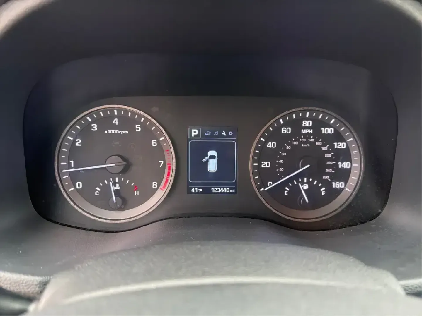 2016 Hyundai Tucson Sport (KM8J3CA26GU) with an 1.6L I-4 gasoline direct injection engine, 7A transmission, located at 1184 Kauffman Ave, Fairborn, OH, 45324, (937) 908-9800, 39.807072, -84.030914 - Discover a world of adventure with the 2016 Hyundai Tucson Sport, the perfect SUV for active families and weekend explorers alike! With its stylish Dazzling White exterior and spacious interior, this vehicle is designed for those who crave both comfort and versatility. Whether you're navigating thro - Photo#15