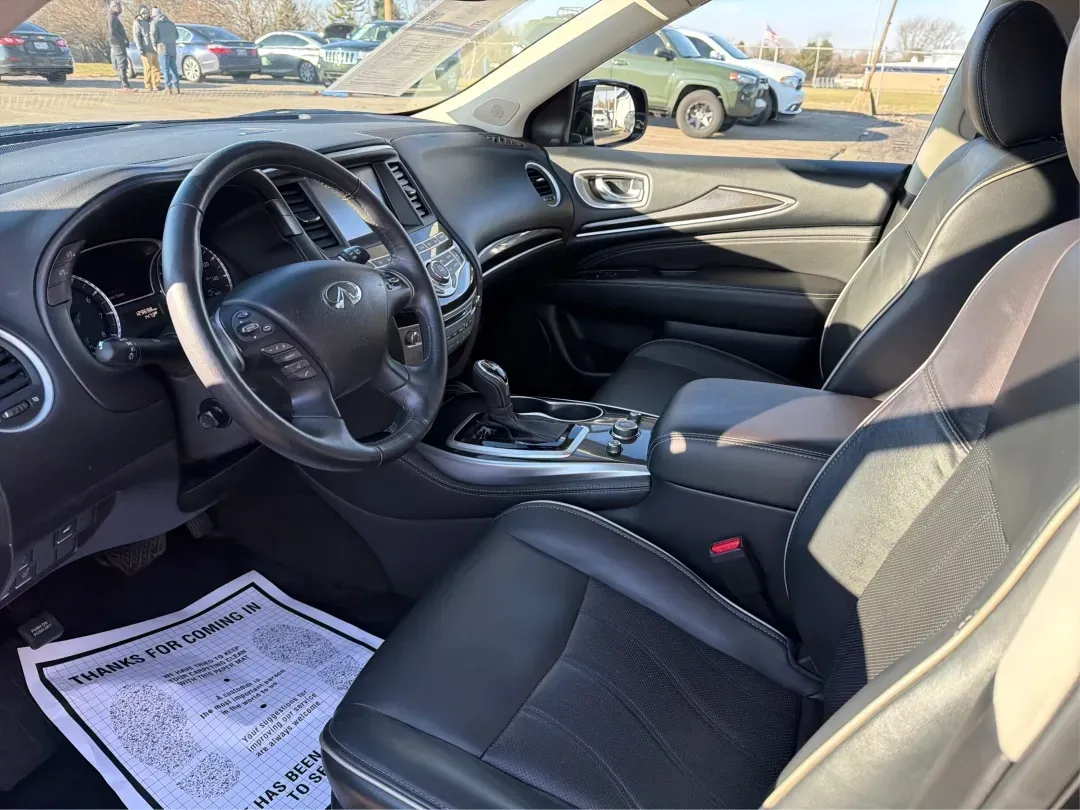 2019 Infiniti QX60 LUXE (5N1DL0MM2KC) with an VQ 3.5L V-6 gasoline direct injection engine, located at 8750 N County Rd 25A, Piqua, OH, 45356, (937) 908-9800, 40.164391, -84.232513 - Third Row - Photo#9