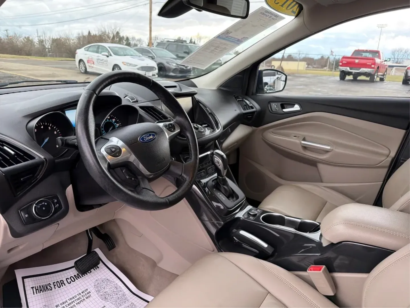 2015 Ford Escape Titanium (1FMCU0J92FU) with an 2.0L L4 DOHC 16V engine, 6-Speed Automatic transmission, located at 880 E. National Road, Vandalia, OH, 45377, (937) 908-9800, 39.891918, -84.183594 - **Adventure Awaits with the 2015 Ford Escape Titanium Your Ideal SUV for Every Journey!**<br /> <br /> Are you looking for the perfect vehicle to accommodate family outings, weekend adventures, or long commutes? The 2015 Ford Escape Titanium, available now at Advantage Car and Credit in Vandalia, O - Photo#9