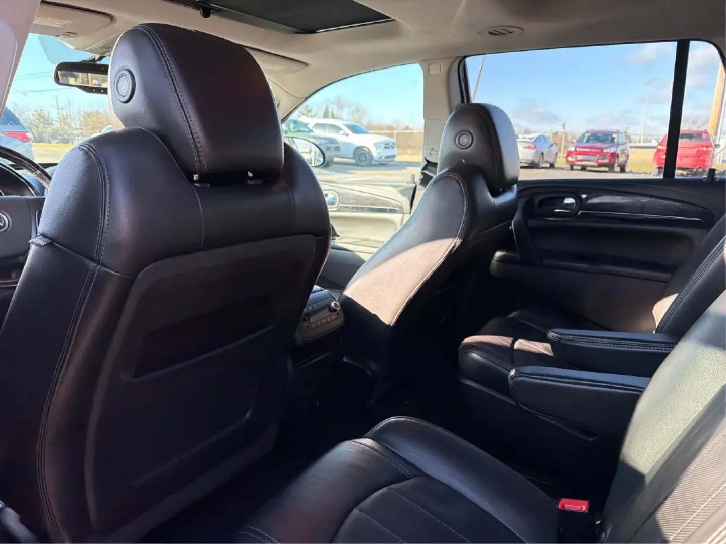 2017 Buick Enclave Leather (5GAKVBKD5HJ) with an 3.6L V-6 gasoline direct injection engine, located at 8750 N County Rd 25A, Piqua, OH, 45356, (937) 908-9800, 40.164391, -84.232513 - **Experience Adventure and Comfort with the 2017 Buick Enclave at Advantage Car and Credit - Piqua!**<br /> <br /> Are you ready to elevate your family road trips or daily commutes with a vehicle that combines sophistication, comfort, and reliability? Look no further than this stunning 2017 Buick En - Photo#10