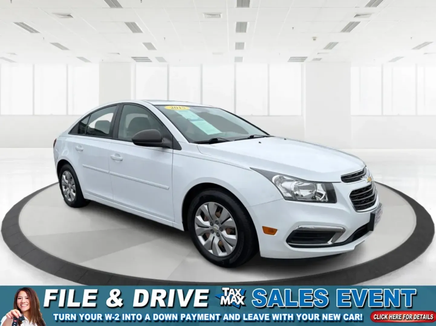 2015 Chevrolet Cruze LS Auto (1G1PA5SH8F7) with an ECOTEC 1.8L I-4 DOHC engine, 6-Speed Automatic transmission, located at 1951 S Dayton Lakeview Rd., New Carlisle, OH, 45344, (937) 908-9800, 39.890999, -84.050255 - **Drive Your Future with Confidence: 2015 Chevrolet Cruze at Advantage Car and Credit in New Carlisle, OH**<br /> <br /> Are you searching for a reliable and stylish vehicle that fits your busy lifestyle? Look no further than this 2015 Chevrolet Cruze, available now at Advantage Car and Credit in Ne - Photo#0