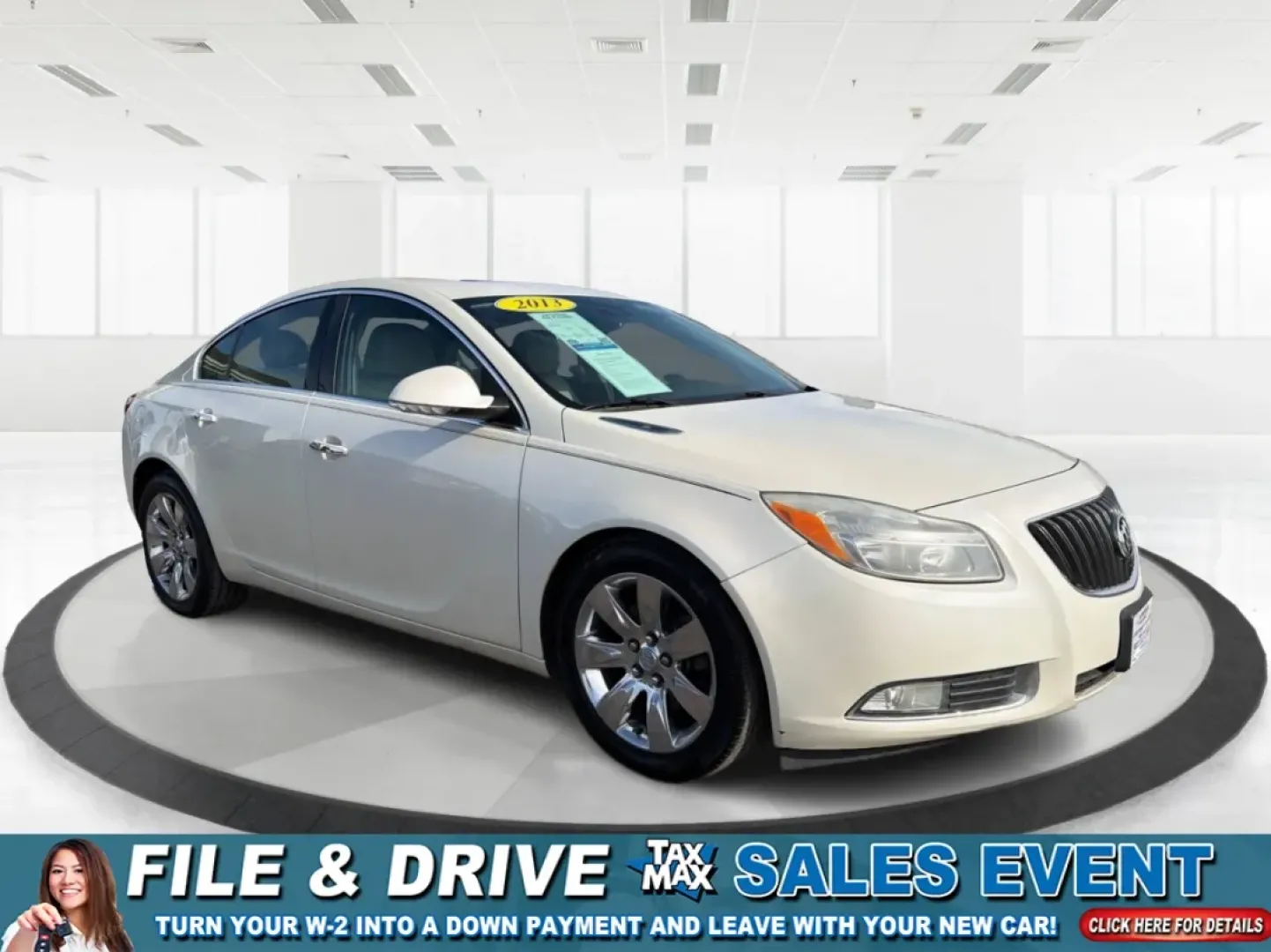 2013 Buick Regal Turbo - Premium 1 (2G4GS5EV4D9) with an ECOTEC 2L I-4 gasoline direct injection engine, 6-Speed Automatic transmission, located at 1184 Kauffman Ave, Fairborn, OH, 45324, (937) 908-9800, 39.807072, -84.030914 - **Discover the Perfect Blend of Comfort and Performance with the 2013 Buick Regal Turbo Premium 1!**<br /> <br /> Are you in the market for a vehicle that combines luxury, performance, and practicality? Look no further than the stunning 2013 Buick Regal Turbo Premium 1, available now at Advantage Ca - Photo#0
