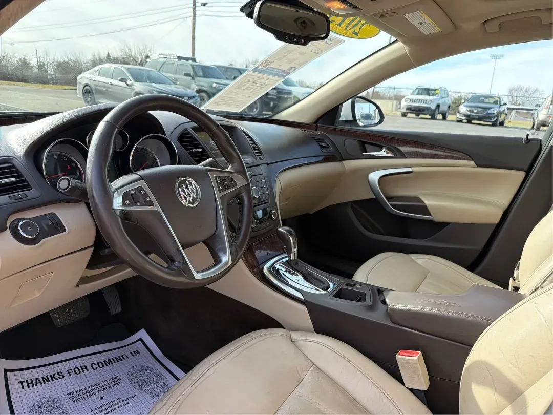 2013 Buick Regal Turbo - Premium 1 (2G4GS5EV4D9) with an ECOTEC 2L I-4 gasoline direct injection engine, located at 1184 Kauffman Ave, Fairborn, OH, 45324, (937) 908-9800, 39.807072, -84.030914 - **Discover the Perfect Blend of Comfort and Performance with the 2013 Buick Regal Turbo Premium 1!**<br /> <br /> Are you in the market for a vehicle that combines luxury, performance, and practicality? Look no further than the stunning 2013 Buick Regal Turbo Premium 1, available now at Advantage Ca - Photo#9