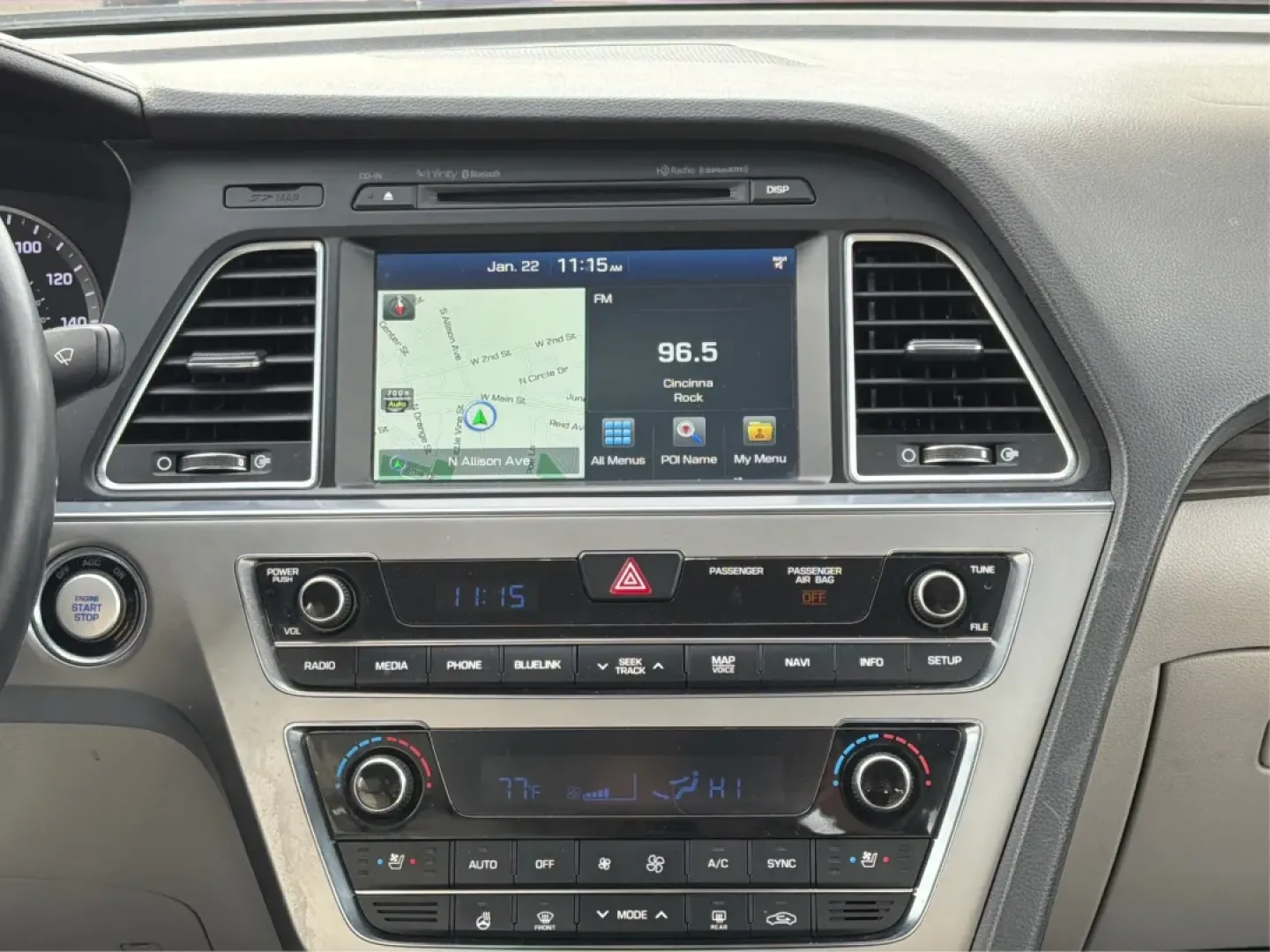 2015 Hyundai Sonata Limited (5NPE34AF8FH) with an 2.4L I-4 gasoline direct injection engine, 6-Speed Automatic transmission, located at 8750 N County Rd 25A, Piqua, OH, 45356, (937) 908-9800, 40.164391, -84.232513 - Are you in the market for a dependable vehicle that perfectly balances comfort, style, and performance? Look no further than the 2015 Hyundai Sonata Limited, available now at Advantage Car and Credit - Piqua. Whether you're commuting to work, running errands around town, or planning a family road tr - Photo#13