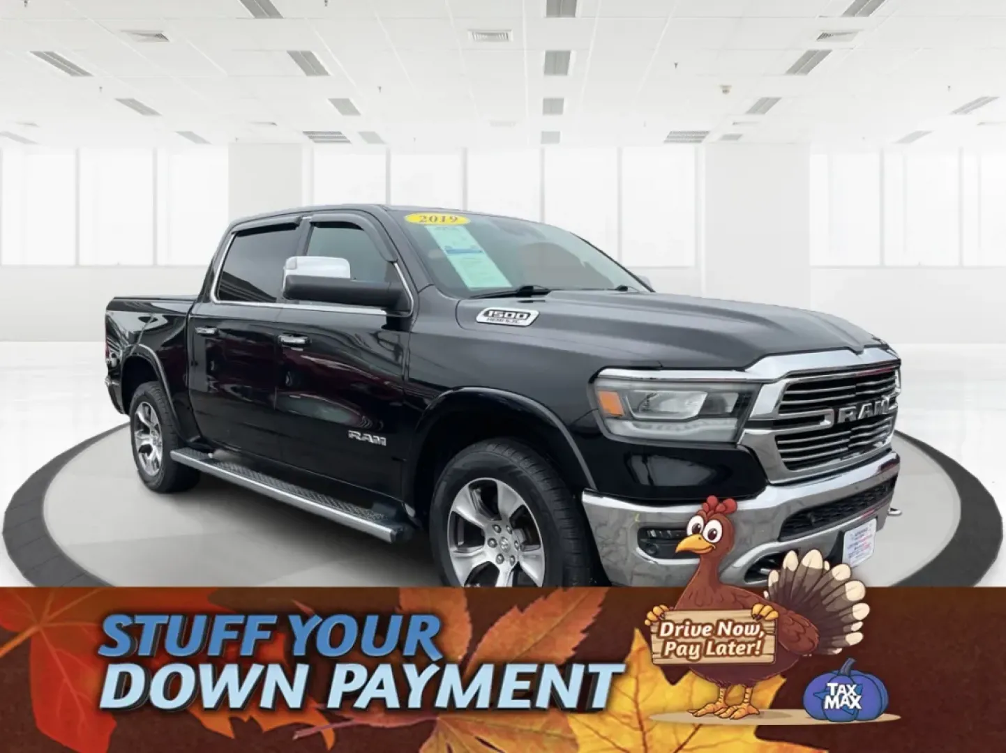 2019 Ram 1500 Laramie Crew Cab SWB 4WD (1C6SRFJT5KN) with an 5.7L V8 OHV 16V engine, 8-Speed Automatic transmission, located at 401 Woodman Dr, Riverside, OH, 45431, (937) 908-9800, 39.760899, -84.123421 - **Unleash Your Adventures with the 2019 Ram 1500 Laramie Crew Cab Perfect for Work and Play!**<br /> <br /> Are you ready to elevate your daily driving experience? Look no further than this stunning 2019 Ram 1500 Laramie Crew Cab, a vehicle designed to enhance your lifestyle whether you're commutin - Photo#0