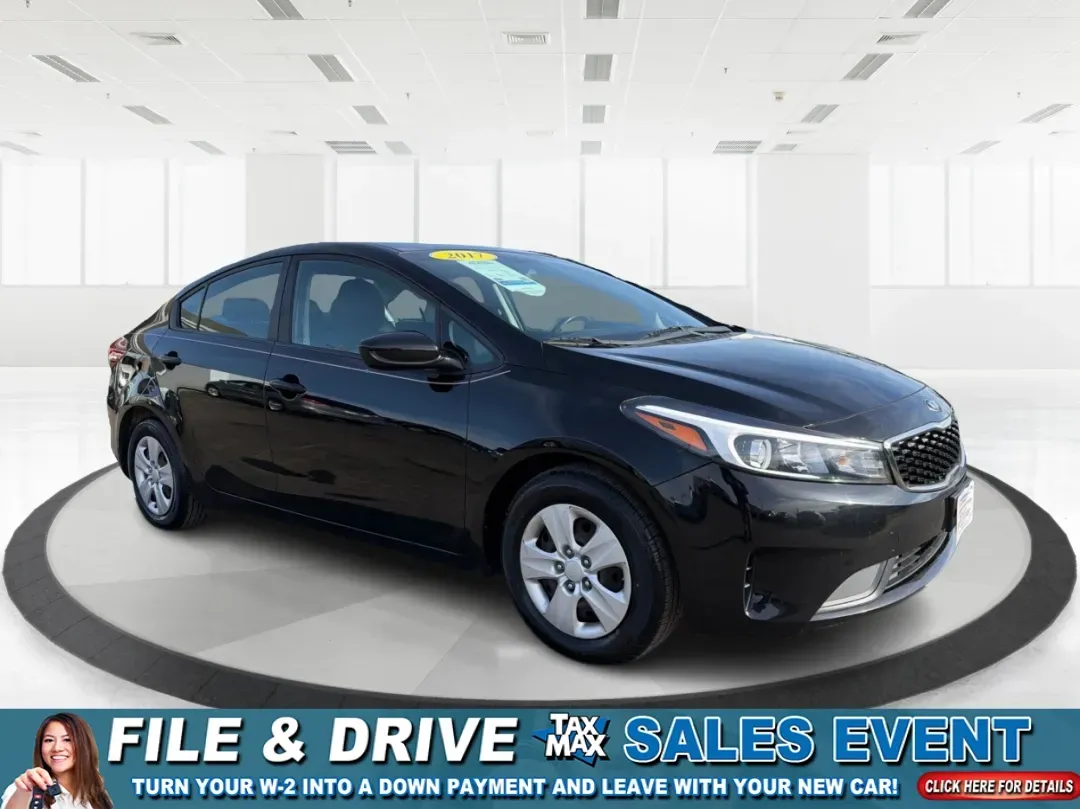 2017 Kia Forte LX (3KPFK4A79HE) with an 2L I-4 DOHC engine, located at 1184 Kauffman Ave, Fairborn, OH, 45324, (937) 908-9800, 39.807072, -84.030914 - 2017 Kia Forte LX - Photo#0