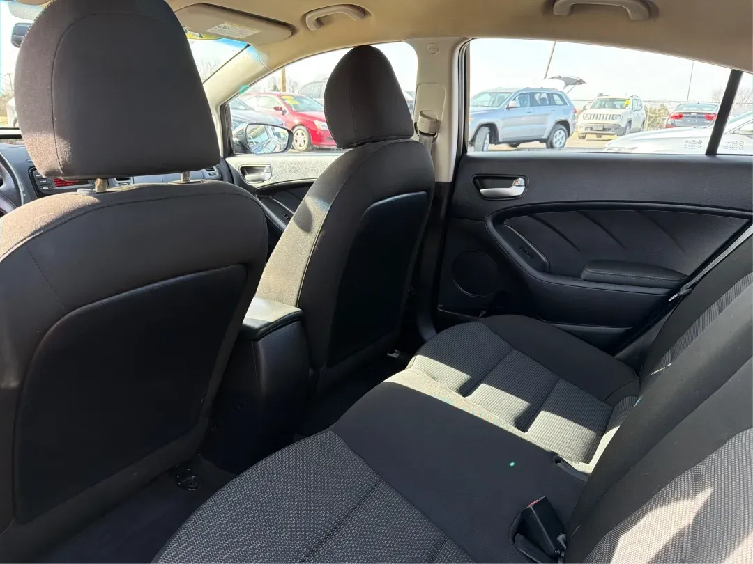 2017 Kia Forte LX (3KPFK4A79HE) with an 2L I-4 DOHC engine, located at 1184 Kauffman Ave, Fairborn, OH, 45324, (937) 908-9800, 39.807072, -84.030914 - 2017 Kia Forte LX - Photo#10