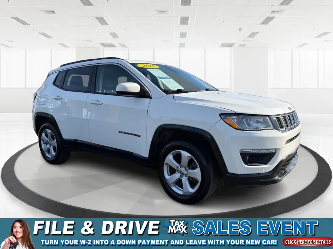 2018 Jeep Compass Latitude 4x4 (3C4NJDBB4JT) with an Other engine, located at 1184 Kauffman Ave, Fairborn, OH, 45324, (937) 908-9800, 39.807072, -84.030914 - 2018 Jeep Compass Latitude 4x4 - Photo#0