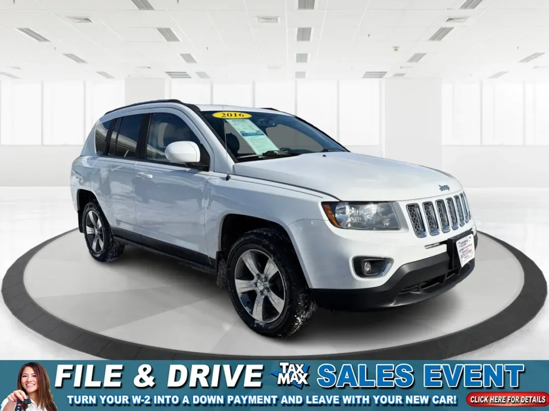 2016 Jeep Compass High Altitude Edition (1C4NJDEB4GD) with an 2.4L I-4 DOHC engine, located at 4508 South Dixie Dr, Moraine, OH, 45439, (937) 908-9800, 39.689976, -84.218452 - 2016 Jeep Compass High Altitude Edition - Photo#0