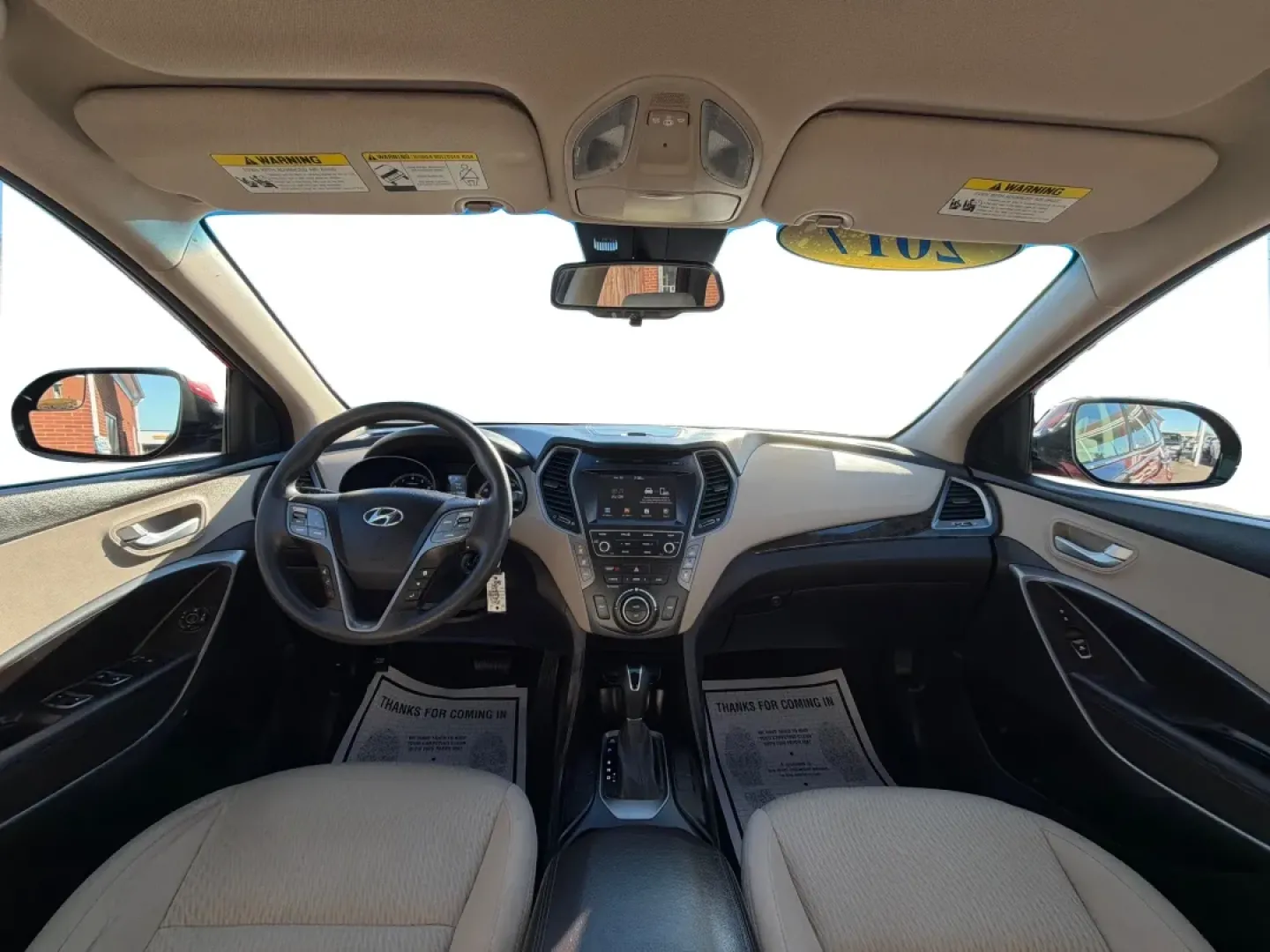 2017 Hyundai Santa Fe SE (KM8SMDHF0HU) with an 3.3L V-6 gasoline direct injection engine, 6A transmission, located at 1230 East Main St, Xenia, OH, 45385, (937) 908-9800, 39.688026, -83.910172 - **Adventure Awaits with This 2017 Hyundai Santa Fe SE - Your Ideal Family SUV!**<br /> <br /> Are you on the lookout for a versatile, spacious SUV that can easily accommodate your family's needs? Look no further than this stunning 2017 Hyundai Santa Fe SE, available now at Advantage Car and Credit i - Photo#20