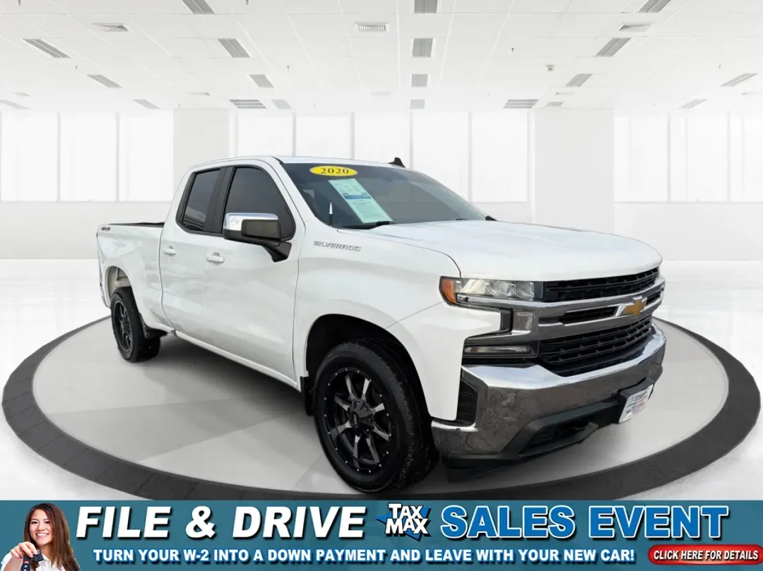 2020 Chevrolet Silverado 1500 4WD Double Cab Standard Bed LT (1GCRYDED6LZ) with an Other engine, located at 8750 N County Rd 25A, Piqua, OH, 45356, (937) 908-9800, 40.164391, -84.232513 - 2020 Chevrolet Silverado 1500 4WD Double Cab Standard Bed LT - Photo#0
