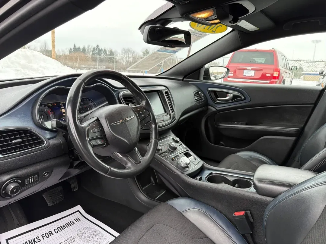 2016 Chrysler 200 S (1C3CCCBB9GN) with an Pentastar 3.6L V-6 DOHC engine, located at 1951 S Dayton Lakeview Rd., New Carlisle, OH, 45344, (937) 908-9800, 39.890999, -84.050255 - Elevate your driving experience and embrace adventure with the 2016 Chrysler 200 S, now available at Advantage Car and Credit, your trusted Buy Here Pay Here dealership located at 1951 S Dayton-Lakeview Rd, New Carlisle, OH 45344. Whether you're commuting through the bustling streets of New Carlisle - Photo#9