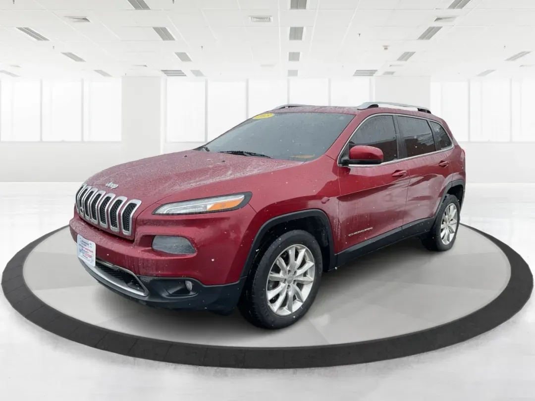 2015 Jeep Cherokee Limited (1C4PJMDS8FW) with an 3.2L V6 DOHC 24V engine, 9-Speed Automatic transmission, located at 1184 Kauffman Ave, Fairborn, OH, 45324, (937) 908-9800, 39.807072, -84.030914 - Need a dependable SUV that can handle Ohio weather, busy commutes, and spontaneous weekend escapes without draining your budget? This 2015 Jeep Cherokee Limited 4WD in Deep Cherry Red Crystal Pearlcoat is built for real life in Fairborn-whether you're shuttling kids to activities, commuting toward W - Photo#8