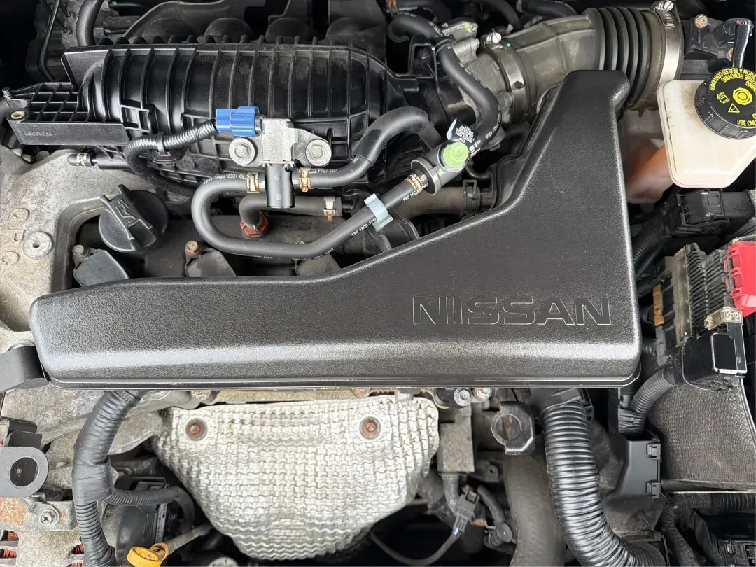 2015 Nissan Rogue S (KNMAT2MV8FP) with an 2.5L I-4 DOHC engine, located at 880 E. National Road, Vandalia, OH, 45377, (937) 908-9800, 39.891918, -84.183594 - 2015 Nissan Rogue S - Photo#11