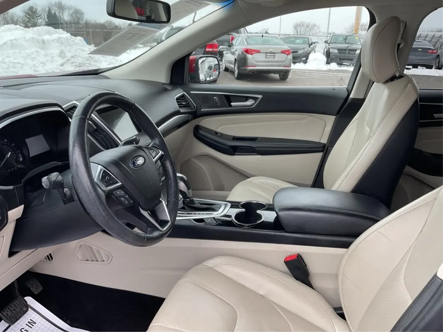 2016 Ford Edge Titanium (2FMPK4K99GB) with an 2.0L L4 DOHC 16V engine, 6A transmission, located at 401 Woodman Dr, Riverside, OH, 45431, (937) 908-9800, 39.760899, -84.123421 - Picture your next weekend getaway: the family loaded up, playlists ready, and plenty of room for bags, snacks, and sports gear-while you cruise comfortably from Riverside to a Wright-Patterson day trip or an evening out near The Greene. This **2016 Ford Edge Titanium** is the kind of SUV that fits r - Photo#9