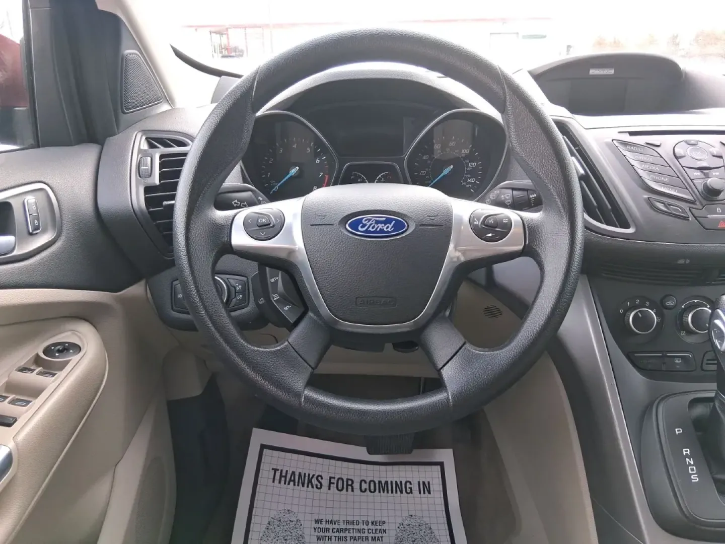 2016 Ford Escape SE (1FMCU0G71GU) with an 2.5L L4 DOHC 16V engine, 6-Speed Automatic transmission, located at 401 Woodman Dr, Riverside, OH, 45431, (937) 908-9800, 39.760899, -84.123421 - Need an SUV that can handle school drop-offs, I675 commutes, and spontaneous weekend getaways to Carillon Historical Park or a day at the National Museum of the U.S. Air Force? This 2016 Ford Escape SE in eye-catching Sunset is built for real-life schedules-easy to park, comfortable for longer drive - Photo#15