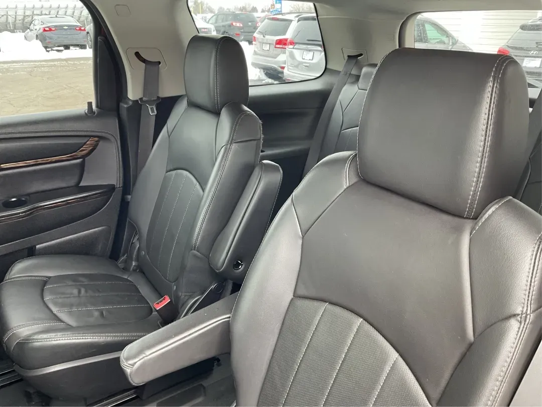 2016 GMC Acadia Denali (1GKKRTKD1GJ) with an 3.6L V-6 gasoline direct injection engine, located at 880 E. National Road, Vandalia, OH, 45377, (937) 908-9800, 39.891918, -84.183594 - Road-trip ready for the whole crew and comfortable enough for the daily grind, this 2016 GMC Acadia Denali is the kind of SUV that fits real life-school drop-offs, long commutes to Dayton, weekend runs up I75, and family getaways with luggage, snacks, and everyone's gear. Finished in eye-catching Cr - Photo#9