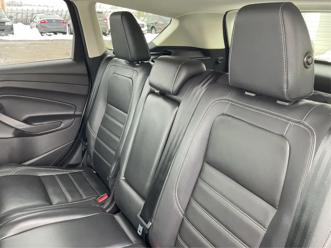 2018 Ford Escape Titanium (1FMCU9J97JU) with an EcoBoost 2L I-4 gasoline direct injection engine, 6A transmission, located at 1099 N County Rd 25A , Troy, OH, 45373, (937) 908-9800, 40.057079, -84.212883 - Need an SUV that can handle Ohio weather, daily commutes, and weekend getaways without feeling like a compromise? This 2018 Ford Escape Titanium 4WD in Ingot Silver Metallic is built for real life in Troy-whether you're shuttling kids across town, driving a long commute down I-75, or loading up for - Photo#10