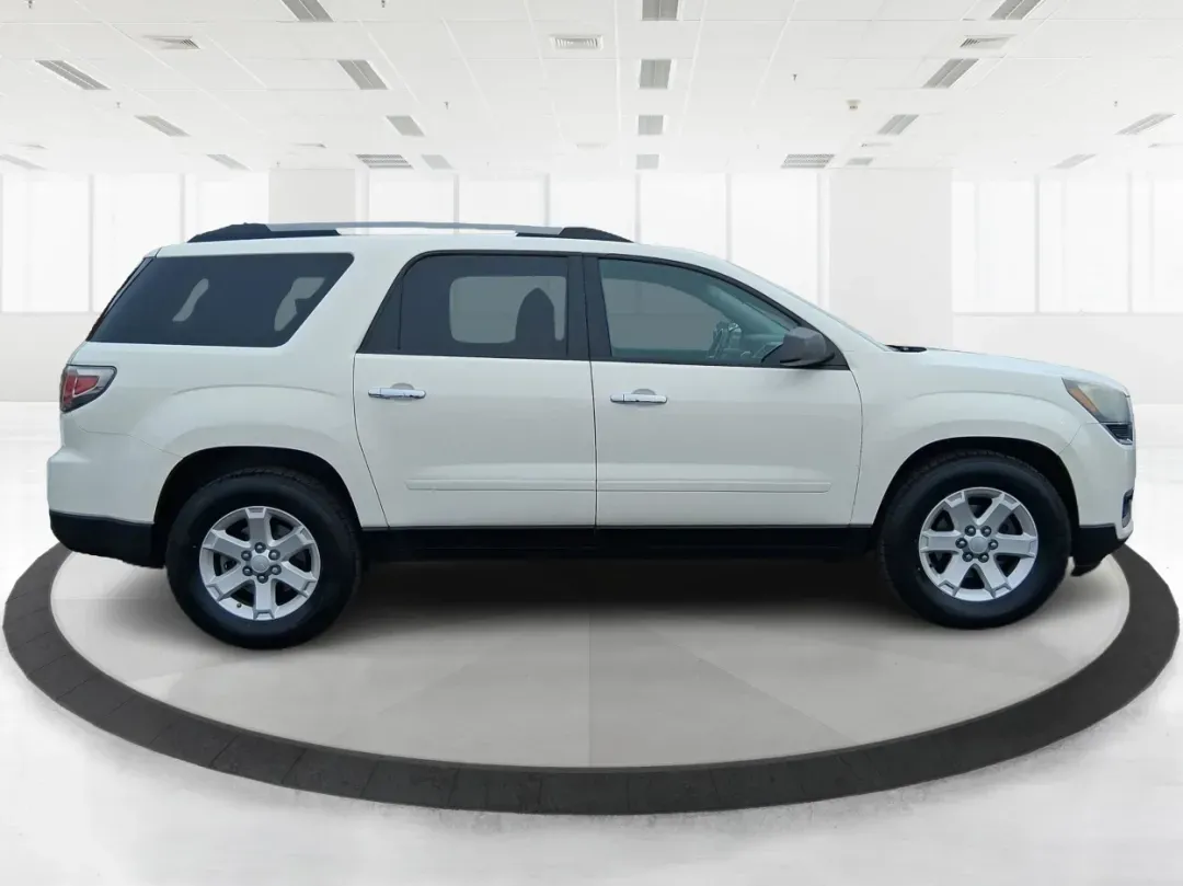 2015 GMC Acadia SLE-1 (1GKKRNED4FJ) with an 3.6L V-6 gasoline direct injection engine, located at 1184 Kauffman Ave, Fairborn, OH, 45324, (937) 908-9800, 39.807072, -84.030914 - If your week is a mix of school drop-offs, Wright-Patterson AFB commutes, and weekend getaways to Yellow Springs, this 2015 GMC Acadia SLE-1 is the kind of SUV that fits real life-roomy for passengers, practical for cargo, and comfortable enough for long stretches on I-675 or US-35.<br /> <br /> Ava - Photo#1
