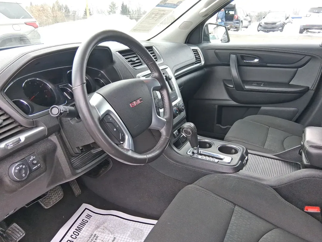 2015 GMC Acadia SLE-1 (1GKKRNED4FJ) with an 3.6L V-6 gasoline direct injection engine, located at 1184 Kauffman Ave, Fairborn, OH, 45324, (937) 908-9800, 39.807072, -84.030914 - If your week is a mix of school drop-offs, Wright-Patterson AFB commutes, and weekend getaways to Yellow Springs, this 2015 GMC Acadia SLE-1 is the kind of SUV that fits real life-roomy for passengers, practical for cargo, and comfortable enough for long stretches on I-675 or US-35.<br /> <br /> Ava - Photo#9