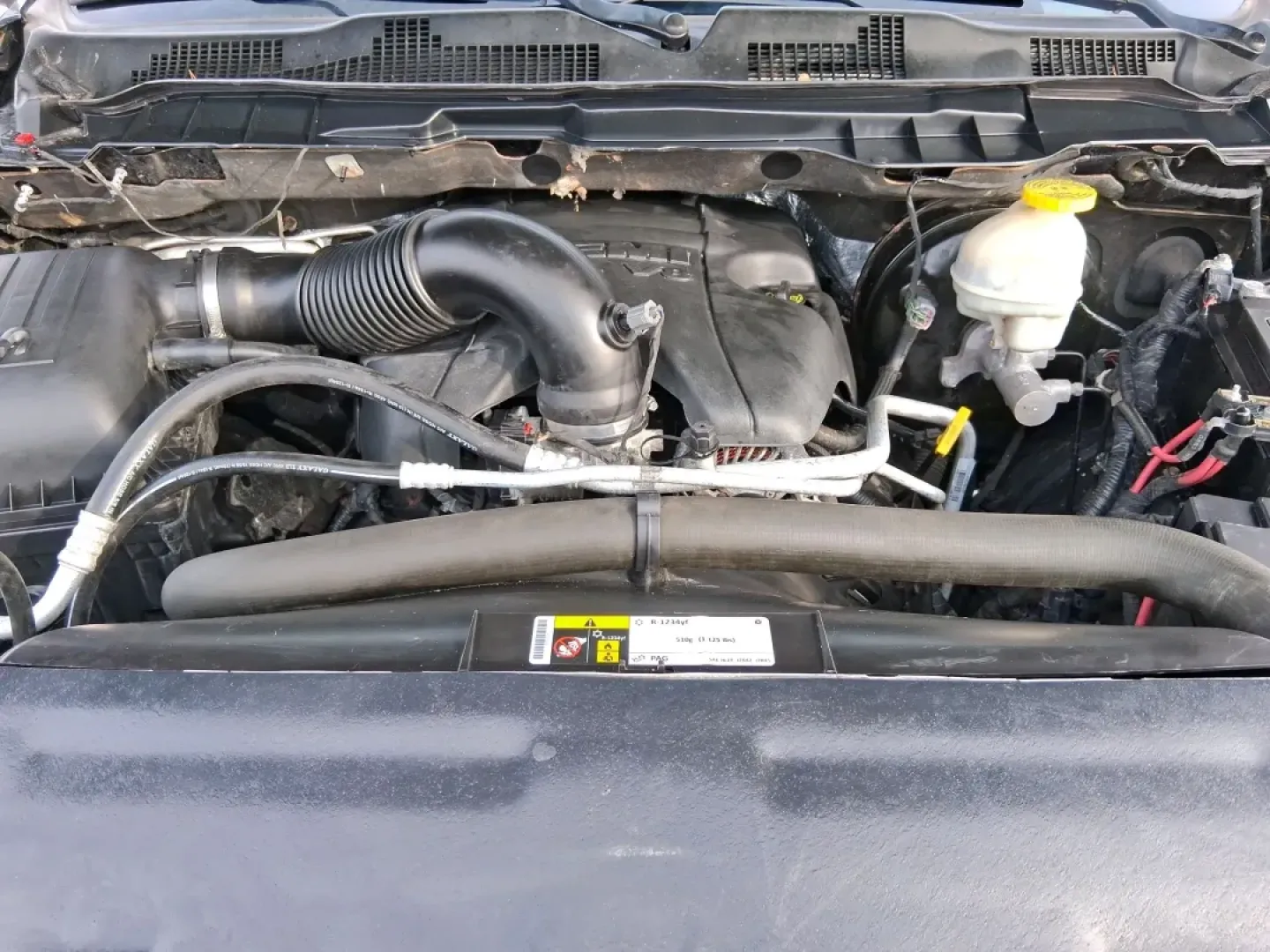 2017 Ram 1500 Big Horn Quad Cab 4x4 6'4 Box (1C6RR7GT3HS) with an 5.7L V8 OHV 16V engine, 8A transmission, located at 8750 N County Rd 25A, Piqua, OH, 45356, (937) 908-9800, 40.164391, -84.232513 - Need a truck that can handle Ohio winters, weekend projects, and the kind of road trips that start with a full cooler and end at Indian Lake? This 2017 Ram 1500 Big Horn Quad Cab 4x4 is built for real life-commuters who want confidence in bad weather, families who need space for everyone's gear, and - Photo#11