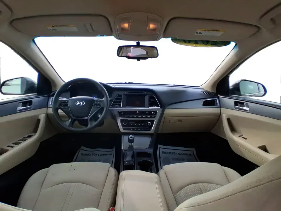 2016 Hyundai Sonata SE (5NPE24AF9GH) with an 2.4L I-4 gasoline direct injection engine, 7A transmission, located at 4508 South Dixie Dr, Moraine, OH, 45439, (937) 908-9800, 39.689976, -84.218452 - Need a dependable daily driver that can handle the school run, the I-75 commute, and the occasional weekend getaway without draining your budget? This 2016 Hyundai Sonata SE in rich Dark Truffle is the kind of comfortable, efficient sedan that fits real life in Vandalia-easy to park, smooth on longe - Photo#19